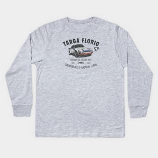 Targa Florio 1973 Kids Long Sleeve T-Shirt